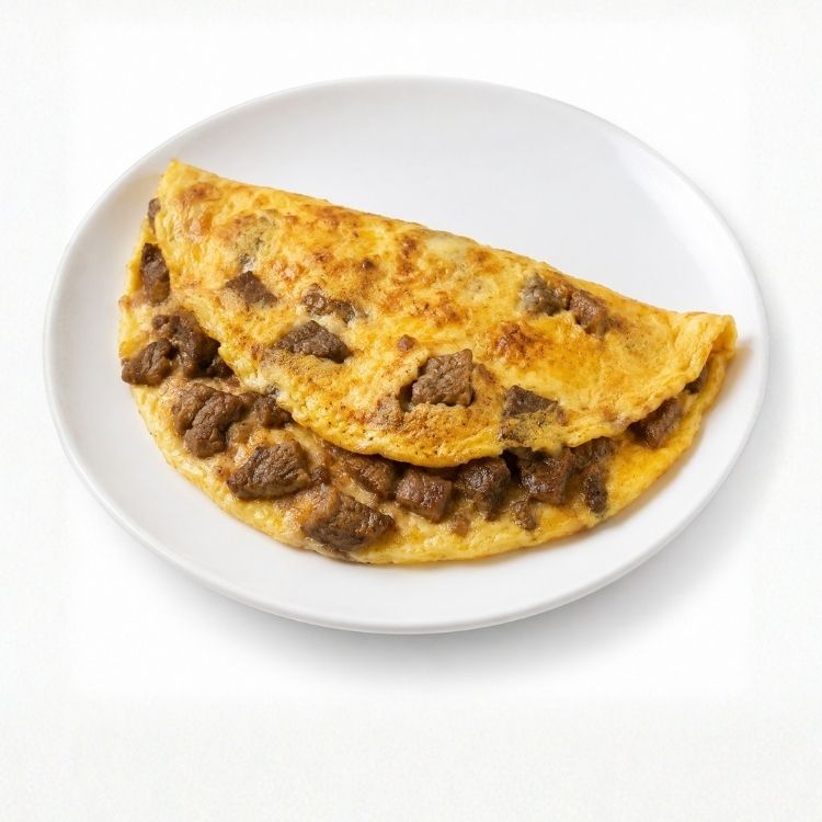 Kavurmalı Omlet