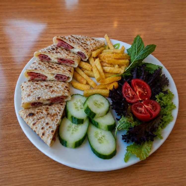 Pastırmalı Kaşarlı Gözleme